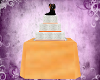 Orange Sherbet Cake Tabl