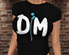 DM Rose Black T-Shirt