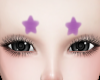 Star Eyebrows Purple