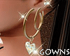 Heart N Hoops Earrings