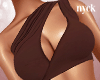 🅽 DAKOA BROWN DRESS