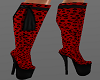 H/Rawr! Boots Red