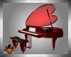 PianoHeart Red Music