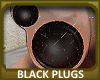 Black Plugs