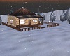 little winter cabin