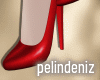 [P] Christmas red pumps