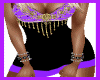 SM Purple/Gold Dress A