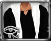 [D] Black White Sweater 