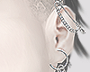 Pin set earrings
