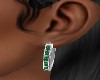 EMERALD  EARRINGS