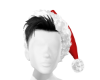BLK hair Santa Hat