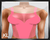 [KL] Pink Sheer Top