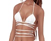 Petite White Bikini Top