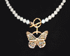 ( butterfly necklace )