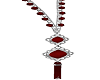 Red Pattie Necklace