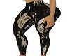 BlK Flower Leggings embx