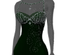 Dark Green Gem Gown