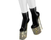 Black Gold Heels