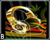 Reggae Headphones Poster