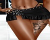 Sexy Blk Skirt w/Tattoo