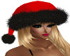 (AL)SantaHat RedNBlack