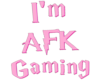 AFK Gaming head sign