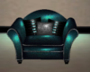 Aqua/Sparkle Chair