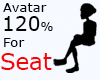 Avatar 120% Seat