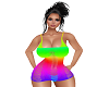 Pride Rainbow Mini Dress