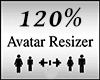 Avatar Scaler 120% M+F