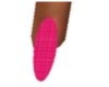 Hot Pink Textured Nails
