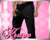 [K] MENS BLACK JEANS