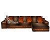 Orange Tiger Couch