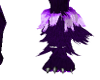 purple skunk L leg fur