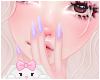 🌙 Nails Lilac