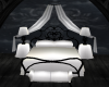 poseless bed blk/wht