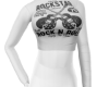 cut out solid white tee