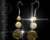 Gold drop Earrings