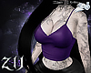 Z. Simple Purple Top