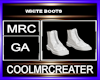 WHITE BOOTS