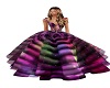 Queen Purple Fairy Gown