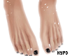 Black Pedicure