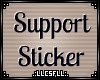 Support Sticker 10k