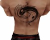 Pisces Back Tattoo
