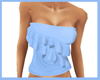 Ruffles Blue Top