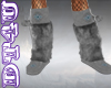 DT4U Grey Fur boots