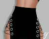 Y| Laced Skirt Blk