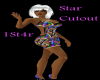 Star Cutout Dress