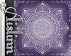 Purple Mandala Rug
