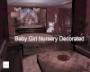 Baby Girl Nursery Deco